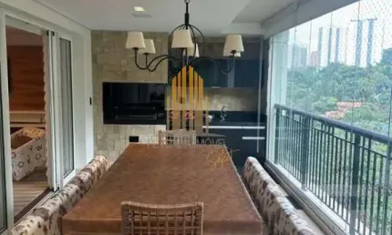Condomínio les jardins, santo amaro - apartamento de 337m² com 3 suites, 1 escritório, 5 banheiros e