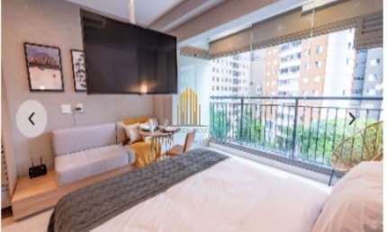 CONDOMINIO EDIFICIO VITRALI MOEMA, INDIANÓPOLIS, APARTAMENTO RESIDENCIAL DE 25M² COM 1 DORMITORIOS,