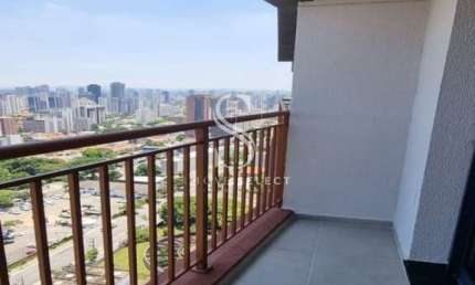 Condomínio Nex One Alto da Boa Vista, Apartamento à venda com 45m², 2 quartos e 1 vaga com Varanda