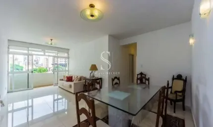 Condominio edificio manes, cerqueira cesar, apartamento de 122m² com 3 dormitorios, 1 suites e 1 vag