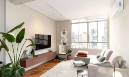 Condomínio Marima em Pinheiros, Apartamento de 97m² com 2 dormitórios, 1 suíte e 1 vaga.