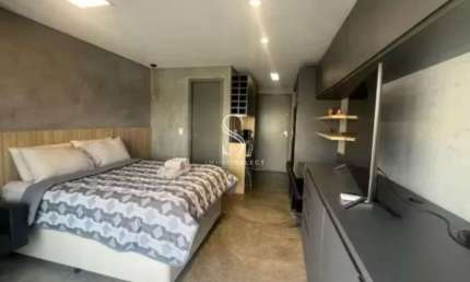 Condomínio Aurora Paulistana - Republica. Studio à venda com 25m², 1 quarto, 1 Banheiro e 1 Sacada.