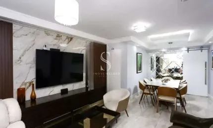 Condomínio Villa Amalfi em Panamby - Apartamento condomínio Clube 141m² - 4 dormitórios (sendo 3 suí