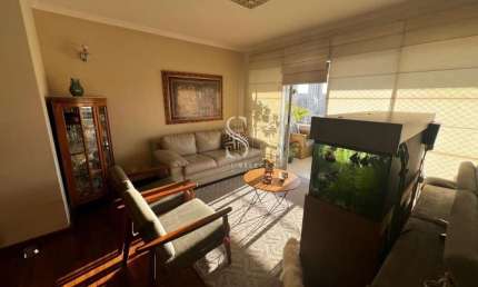 CONDOMINIO VILLAGGIO ARANDU, BROOKLIN- APARTAMENTO DE 117m² COM 3 DORMITÓRIOS, 1 SUITE E 2 VAGAS Á V