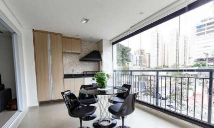 Brasiliano Brooklin apartamento à venda de 64m² com 2 dormitórios sendo 1 suíte e 1 vaga de garagem