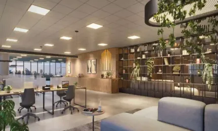 Condomínio JK Square no Itaim Bibi, Laje Corporativa de 973,17m² com 9 vagas.