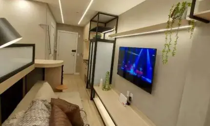 CONDOMÍNIO PINHEIROS HY BY YOU - STUDIO NR 26M² COM BANHEIRO E VARANDA.