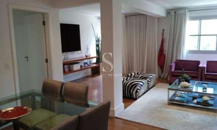 EDIFICIO MANSÃO ANDREA DEL SARTO, BROOKLIN- APARTAMENTO DE 136m² COM 2 DORMITÓRIOS , 1 SUITE E 2 VAG