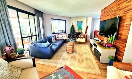 Condomínio forest hills, morumbi - apartamento de 198m² com 4 dormitórios (2 suite) e 3 vagas