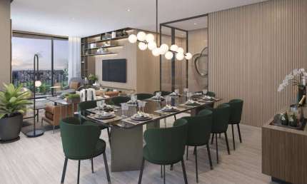 Condomínio Address Jardins no Jarim Paulista, Cobertura Duplex de 398m² com 4 suítes e 4 vagas.