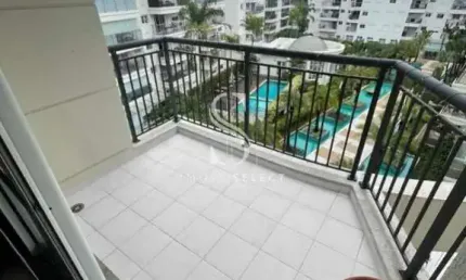 Edificio menara morumbi, apartamento cobertura de 111m² com 1 dormitórios suite, varanda e 1 vaga á
