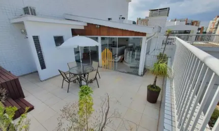 Cond. paradiso, cobertura de 172m² com 2 suítes, 3 vagas na cidade são francisco - rio pequeno - sp.