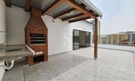 Condomínio Marseille na Vila Uberabinha, Cobertura Duplex de 331m² com 4 suítes, 3 vagas.