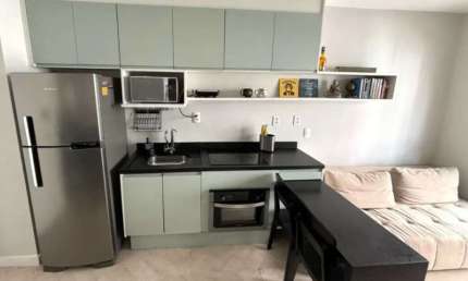 Condomínio mobi one pinheiros, apartamento de 31m² com 1 dormitórios e 1 banheiro