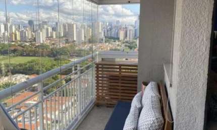 Condomínio Lumen no Brooklin, Apartamento de 45m² com 1 suíte, 1 vaga.
