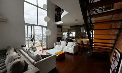 Condomínio Openhouse Loft panamby - Cobertura 162M² com 2 suites, 3 banheiros e 3 vagas