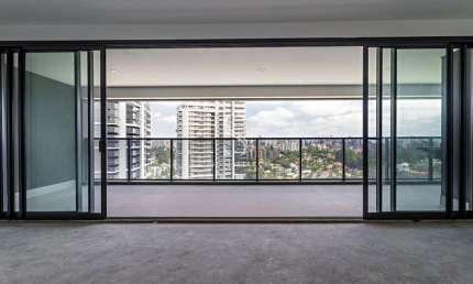 Condomínio Parque Global em Morumbi - Apartamento de 186m² com 3 suítes, 5 banheiros e 3 vagas.