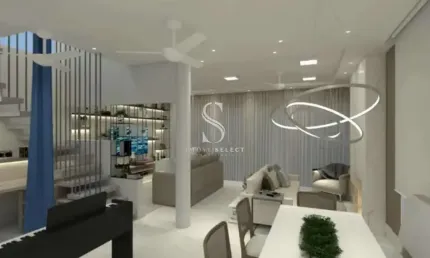 Brooklin - Casa em construção de 346m² com 3 suítes e 3 vagas.
