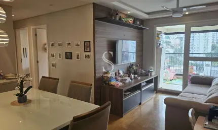 Condomínio Barra do Una na Saúde, Apartamento Mobilado de 85m² com  3 dormitórios, 1 suíte, 2 vagas.