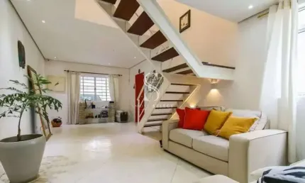 Campo belo - casa de 200m² com 3 dormitórios, 1 suíte e 2 vagas.