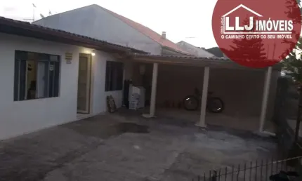 Terreno pinhais 480 m , com 02 casas já locadas não averbada r  275 mil
