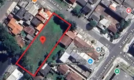 Terreno à venda na Rua Amaro de Santa Rita, 449, Fanny, Curitiba