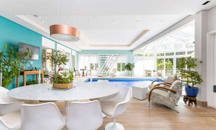 Casa em condomínio fechado com 5 quartos à venda na Rua Deputado João Ferreira Neves, 440, Vista Alegre, Curitiba, 600 m2 por R$ 5.999.000