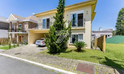 Casa em condomínio fechado com 4 quartos à venda na Rua Hermenegildo Luca, 101, Santa Felicidade, Curitiba, 366 m2 por R$ 2.500.000