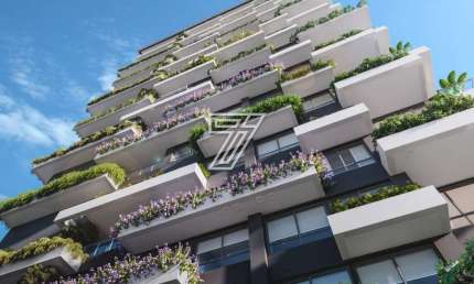 Apartamento com 1 quarto à venda na Rua Nicolau Maeder, 323, Alto da Glória, Curitiba, 46 m2 por R$ 1.185.622