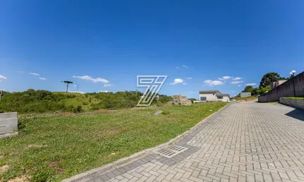 Terreno em condomínio fechado à venda na Rua Clara Sliwkin Knopfholz, 200, Butiatuvinha, Curitiba, 811 m2 por R$ 790.000
