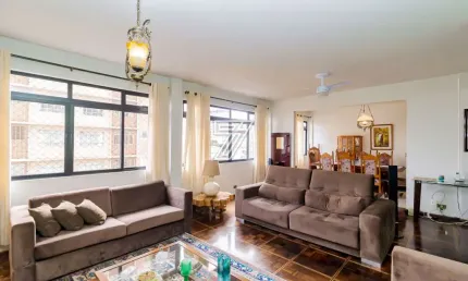 Apartamento com 3 quartos à venda na rua amintas de barros, 330, centro, curitiba, 178 m2 por r$ 790.000