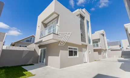 Casa em condomínio fechado com 3 quartos à venda na rua alberico flores bueno, 2640, bairro alto, curitiba, 115 m2 por r$ 649.000