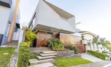 Casa em condomínio fechado com 3 quartos à venda na Rua Hermenegildo Luca, 101, Santa Felicidade, Curitiba, 360 m2 por R$ 3.499.000