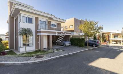 Casa em condomínio fechado com 4 quartos à venda na Rua Hermenegildo Luca, 101, Santa Felicidade, Curitiba, 254 m2 por R$ 2.490.000