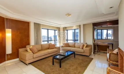 Apartamento com 4 quartos à venda na rua coronel dulcídio, 1060, batel, curitiba, 433 m2 por r$ 3.500.000