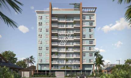 Cobertura com 3 quartos à venda na Rua José Bonifácio, 1395, Brejatuba, Guaratuba, 142 m2 por R$ 1.332.070