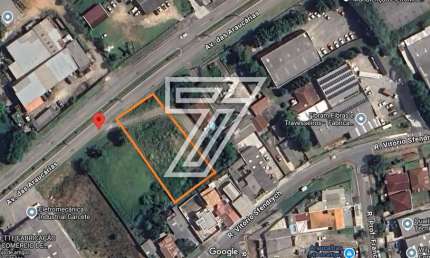 Terreno comercial à venda na Avenida das Araucárias, 53, Barigui, Araucária, 840 m2 por R$ 740.000