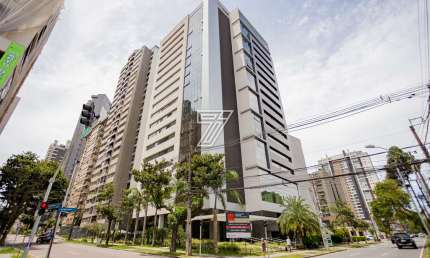 Flat com 1 quarto à venda na Avenida Silva Jardim, 2424, Água Verde, Curitiba, 36 m2 por R$ 648.000