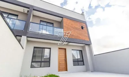 Casa em condomínio fechado com 3 quartos à venda na Rua Professor João Duck Filho, 431, Xaxim, Curitiba, 144 m2 por R$ 669.000