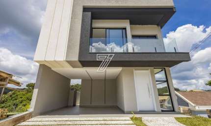 Casa em condomínio fechado com 3 quartos à venda na Rua Professor Alberto Krause, 1150, Tanguá, Almirante Tamandaré, 293 m2 por R$ 2.244.000