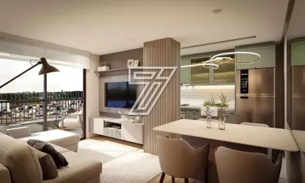 Apartamento com 2 quartos à venda na Avenida Presidente Affonso Camargo, 1827, Cristo Rei, Curitiba, 70 m2 por R$ 670.000