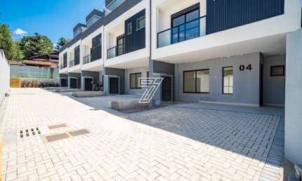 Casa em condomínio fechado com 4 quartos à venda na Rua Albano Reis, 848, Bom Retiro, Curitiba, 195 m2 por R$ 1.285.000