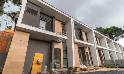 Casa em condomínio fechado com 3 quartos à venda na Rua Maestro Carlos Frank, 2185, Boqueirão, Curitiba, 114 m2 por R$ 850.000