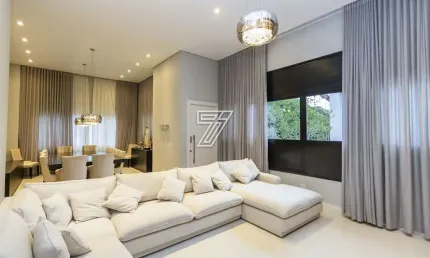 Casa em condomínio fechado com 3 quartos à venda na Rua Hermenegildo Luca, 101, Santa Felicidade, Curitiba, 298 m2 por R$ 3.500.000