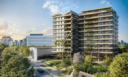 Apartamento com 4 quartos à venda na alameda presidente taunay, 261, batel, curitiba, 343 m2 por r$ 8.411.739