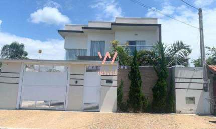 Sobrado à venda, 6 quartos, 3 suítes, 2 vagas, Pontal de Santa Marina - Caraguatatuba/SP