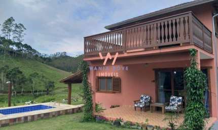 Sítio à venda, 4 quartos, 2 suítes, 6 vagas, Pouso Alto - Natividade da Serra/SP