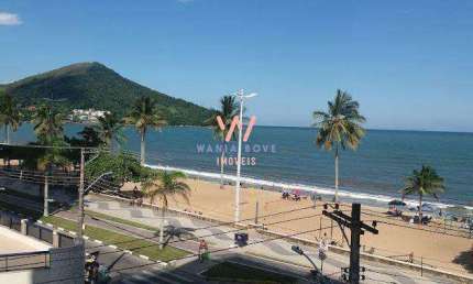 Apartamento Frente Mar, com 3 dormitórios à venda, 130m² por R$ 1.600.000 - Martim de Sá - Caraguatatuba/SP