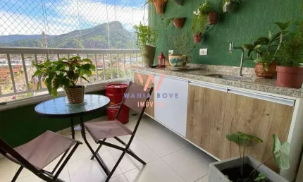 Apartamento Mobiliado com 3 dormitórios à venda, 86m² por R$ 750.000 - Indaiá - Caraguatatuba/SP