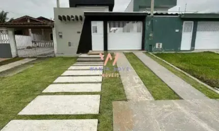 Casa com 3 dormitórios à venda, 88 m² por r$ 650.000 - jardim das gaivotas - caraguatatuba/sp